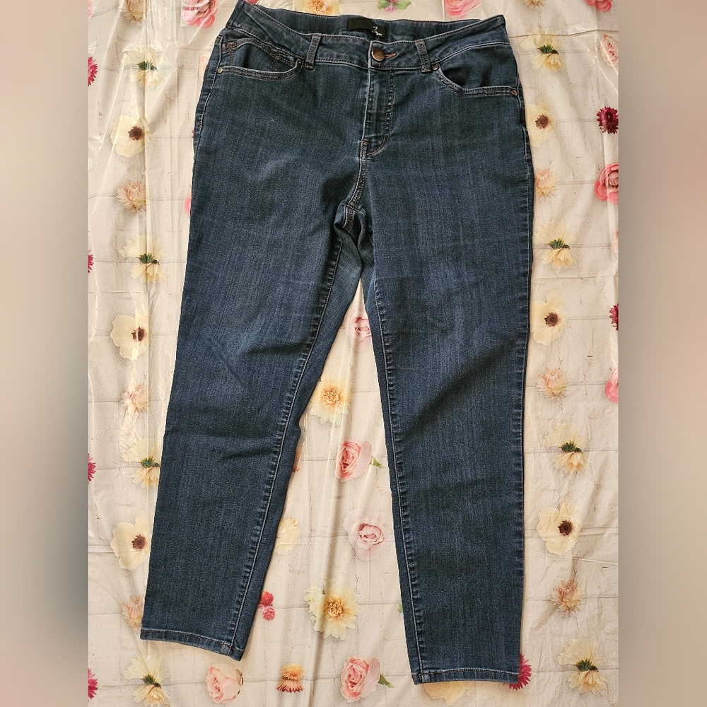 1822 'Butter' Denim Dark Wash  Jeans - Picture 2 of 8